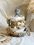 Windeltorte Elefant, Windeltorte, Geburt Geschenk , Baby Geschenk, Windeltorte