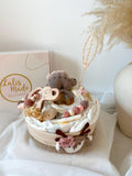 Windeltorte, Baby Geschenk, Windeltorte Hase, Geschenk Baby